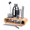 Barman set Gockowiak, 12-dielna súprava, nerezová oceľ, šejker 750 ml
