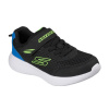 Chlapčenská rekreačná obuv SKECHERS-Go Run 400 V2 K black/blue/lime Čierna 34 2026