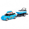 Polesie Auto Cruise s loďou na prívese 40cm