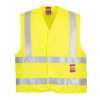 PORTWEST HI-VIS BIZFLAME WORK FR75 / Nehorľavá reflexná vesta - HV žltá XXL/XXXL