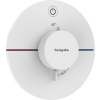 Hansgrohe ShowerSelect Comfort S, termostat pod omietku pre 1 spotrebič, biela matná, HAN-15553700