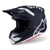 Prilba ALPINESTARS SUPERTECH S-M7 DASHER (čierna/biela matná) XS