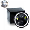 5.75 PALCOVÝ REFLEKTOR LED PREDNÁ LAMPA MOTOCYKEL 60W celý krúžok HALOGEN motor