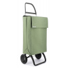 ROLSER Rolser Jean Tweed 2 nákupná taška na kolieskach, zelená
