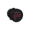 Palubný digitálny ampérmeter 12V /24V - červený 0-10A