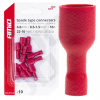 Elektrické konektory izolované – samica (násuvka) 6.6mm 0.5-1.5mm2 10A