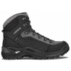 LOWA Pánska zimná treková obuv RENEGADE WARM GTX MID black/grey - black/grey Veľkosť EU: 40