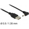 Delock Cable USB Power > DC 3.5 x 1.35 mm Male 90° 1.5 m 83577