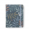 Filofax Botanical notebook A5 modrý