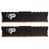 PATRIOT Signature Premium Line 16GB DDR4 3200MHz / DIMM / CL22 / 1,2V / Heat Shield / KIT 2x 8GB (PSP416G3200KH1)