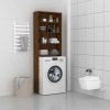 zahrada-XL Skrinka na práčku hnedý dub sonoma 64x24x190 cm 815953