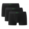 Pánske boxerky Lacoste Stretch Cotton Trunks 3P - black - Čierny (XL)