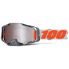100% ARMEGA HIPER Goggle Silver - Mirror Silver Flash Lens