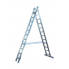 Elkop Hliníkový rebrík Multi 2x2,4m -9 priečok
