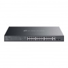 TP-LINK TP-Link Omada ES228GMP sieťový prepínač Riadený L2 Gigabit Ethernet (10/100/1000) Podpora napájania cez Ethernet (PoE) Čierna (ES228GMP)