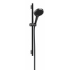 Hansgrohe Rainfinity Set sprchovej hlavice, tyče a hadice, 3 prúdy, EcoSmart, kefovaný čierny chróm 28746340-HG
