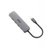 Acer 5IN1 Type- C dongle,HDMI,USB3.0,USB-C,100W PD,Dark Silver (HP.DSCAB.021)