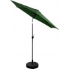 AGA MR2026 Naklápací záhradný slnečník 250 cm tmavozelený