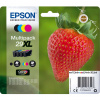 Epson Strawberry Multipack 4-farebný atrament 29XL Claria Home, vysoká (XL) výťažnosť, 11,3 ml, 6,4 ml, 470 strán, 1 ks, multipack