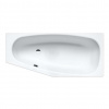 Kaldewei Asymetrická vaňa Mini ľavá 836, 157x70/48 cm, antislip, Perl-Effekt, biela 225230003001
