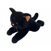 VEĽKÁ PLYŠOVÁ MAČKA ČIERNA PLYŠOVÁ HRAČKA 55CM MÄKKÁ PRE DETI PRE DETI