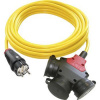 Prodlužovací kabel PCE 3-násobný K35 3G1,5 délka 5 m IP44