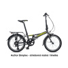 Skladací bicykel AUTHOR SIMPLEX (rôzne farebné varianty) 2024/2025 farebna varianta: strieborná matná / limetková
