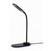 GEMBIRD Bezdrátová QI nabíječka, 10W, s LED lampičkou, černá TA-WPC10-LED-01