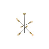 RABALUX Lanny 2104 závesné svietidlo E27 6x15W