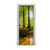 Fototapeta na dvere Strumień w lasi 75x205