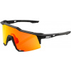 100% Speedcraft - Soft Tact Black - Hiper Red Multilayer Mirror Lens uni