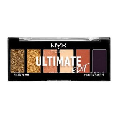 NYX Professional Makeup Ultimate Edit Petite Shadow paletka očných tieňov 06 Utopia 6 x 1,2 g
