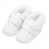 New Baby Dojčenské Zimné Capačky Slávnostné S Mašličkou-12-18m