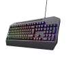 Trust herná klávesnica GXT836 EVOCX, membránová, USB, US 24722