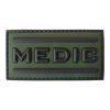 Patch MEDIC 3D - olivový