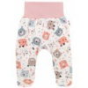 Polodupačky, bavlna Space Bear, Baby Nellys - pastel pudrová