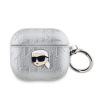 Karl Lagerfeld PU Embossed Karl Head Puzdro na AirPods 3 KLA3PGKIPS
