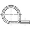 TOOLCRAFT 137673 Prsteň 15 mm Galvanizovaná oceľ 100 ks; 137673