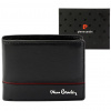 Pánska kožená peňaženka Pierre Cardin YS605 323 čierno-červená 11 x 8,5 x 2,8 cm