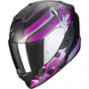 Prilba Scorpion EXO-1400 Evo Air Gaia Matt Black Pink Veľkosť: M (57-58 cm)
