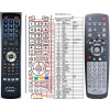 golden interstar gi-s890hd - diaľkový ovládač kompatibilný