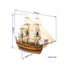 OCCRE HMS Endeavour 1:54 kit (KR-oc14005)