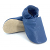 Kožené capáčky Funky Monkey Barefoot SOFT BRA-008 Modrá Veľkosť: 23, Vnútorná dĺžka topánky: 14,8 cm, Vnútorná šírka topánky: 7,2 cm