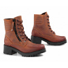 Falco Dámské kožené boty Falco 662 Misty brown, Veľkosť 38