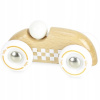 Vilac Pretekárske auto Rally Checkers mini prírodné