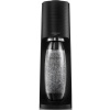 SodaStream Terra Black výrobník sody, mechanický, 1l láhev SodaStream Fuse, bombička s CO2, černý