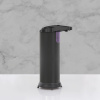Automatický dávkovač mydla - 220 ml - voľne stojací - na batérie - matná čierna