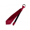 Saténová párty kravata jednofarebná bordó 1ks