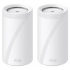 TP-Link Deco BE85(2-pack) WiFi7 Mesh(BE22000,2,4GHz/5GHz/6GHz,1x10GbELAN/WAN,1xSFP+/10GbELANcombo,2x2,5GbELAN/WAN,1xUSB)