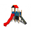 Playground System DETSKÉ IHRISKÁ - zostava so šmýkačkou 4U203D-15